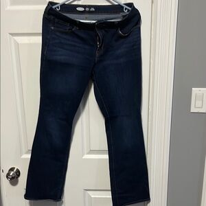 Old navy boot cut size 10 Petite leg Dark Blue Women's Jeans